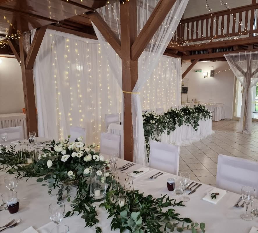 Svadobná výzdoba - Vrádište KD